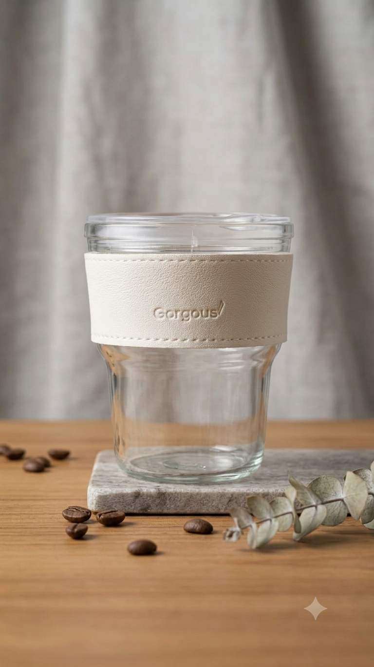 leather sleeve coffee tumbler leather sleeve coffee tumbler