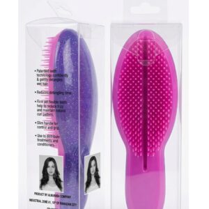 Professional Hair Brush for Smoothing and Shine Smart Finishing Hair Brush for Blow Dry Styling Anti Frizz Detangling Brush with Heat Resistant Bristles Ergonomic Handle Salon Styling Tool for All Hair Types